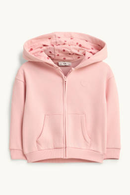 Hartje - sweatvest met capuchon