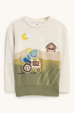 Ferme et dinosaure - Pull