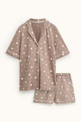 Short pyjamas - patterned