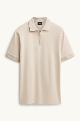 Poloshirt - Regular Fit - strukturiert