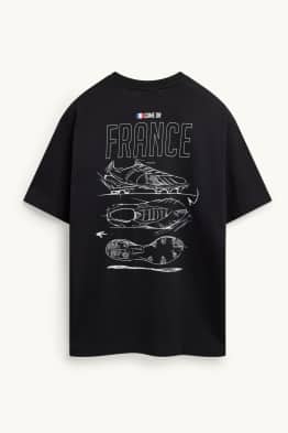 T-Shirt - Frankreich - Relaxed Fit