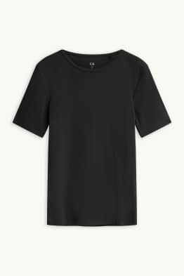 Camiseta - slim fit - de canalé