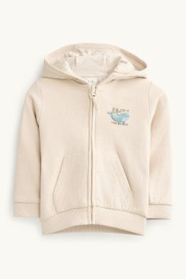 Baleine - sweat en molleton bébé