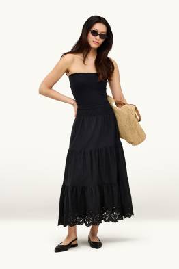 Rok - broderie Anglaise