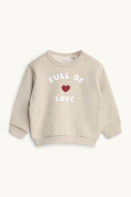 Petit cœur - sweat pour bébé