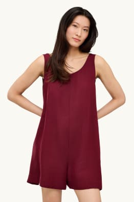 Jumpsuit - linnenmix