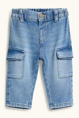 Jeans cargo pentru bebeluși