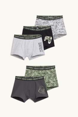 Multipack of 5 - gaming - boxer shorts