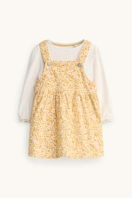Petites fleurs - tenue bébé - 2 pièces