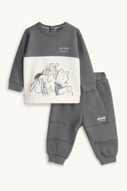 Winnie the Pooh - completo per neonati - a coste - 2 pezzi