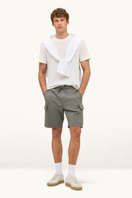 Cargo-Sweatshorts