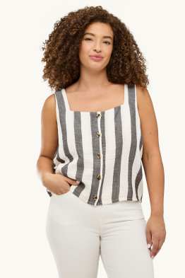 Blouse top - striped
