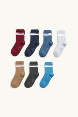 Multipack 7er - Socken - gerippt