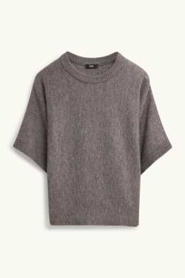 Pull en maille - manches courtes