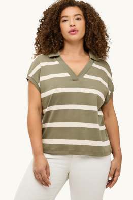 Poloshirt - Regular Fit - gestreift