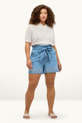Shorts di jeans - vita alta