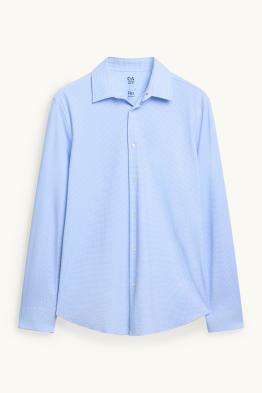 Business-overhemd - slim fit - kent - Flex - met patroon