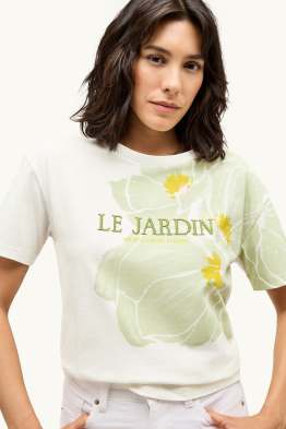 T-shirt - regular fit - effet brillant