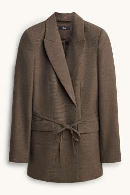 Longblazer - Regular Fit - strukturiert