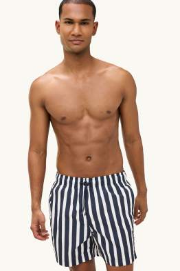 Short de bain - à rayures