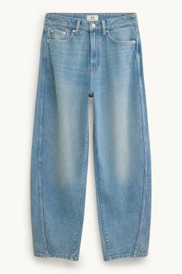 Barrel jeans - high waist