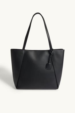 Velká kabelka shopper - imitace kůže