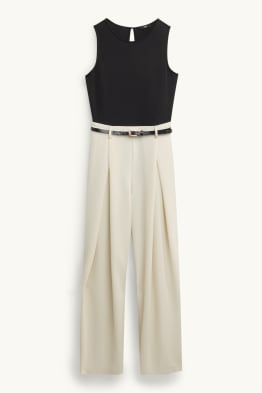 Jumpsuit met riem