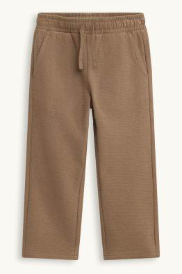 Pantaloni sportivi - tessuto tramato