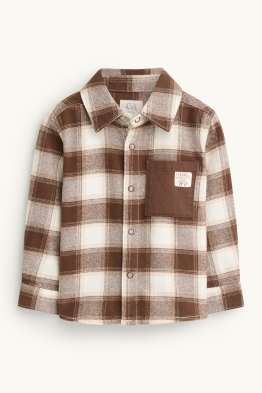Baby shirt - check