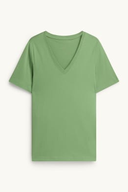 T-shirt à col V - regular fit