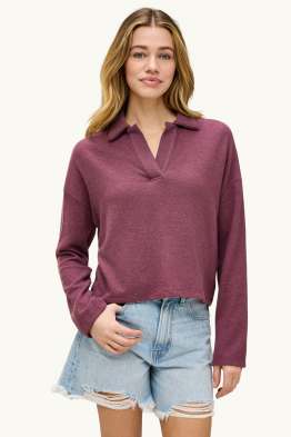 Pullover - gerippt