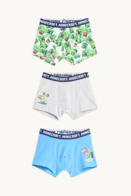 Multipack 3er - Minecraft - Boxershorts