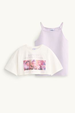 KPop Demon Hunters - ensemble - T-shirt et haut - 2 pièces