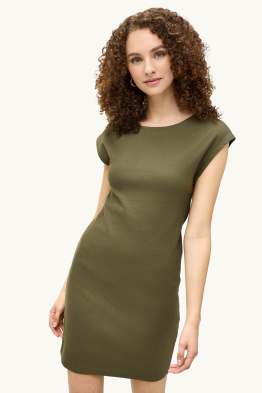 Vestit bodycon - canalé fi