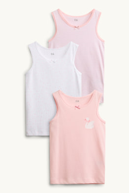 Multipack of 3 - swan and star - vest
