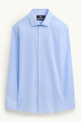 Business-overhemd - slim fit - cut away - gemakkelijk te strijken