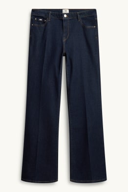 Flared Jeans - Mid Waist - LYCRA®