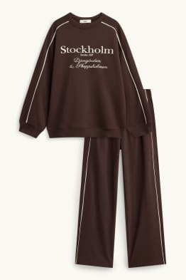 Stockholm - ensemble - sweat et pantalon de jogging - 2 pièces