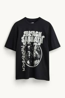 T-Shirt - Relaxed Fit - Black Sabbath