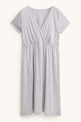 Nursing nightdress - polka dot