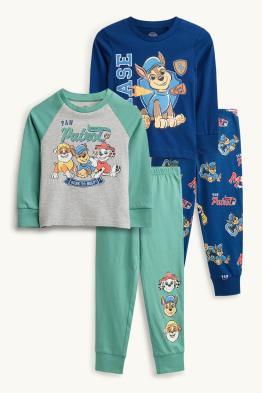 Multipack 2 buc. - Patrula cățelușilor - Chase - pijama - 4 piese