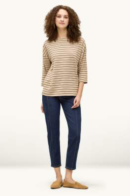 Mom jeans - vita alta - LYCRA®