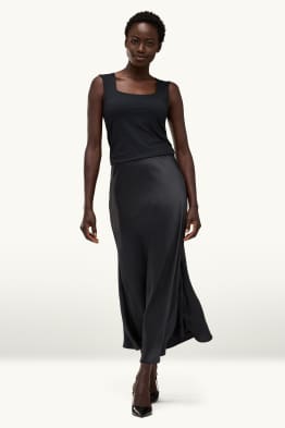 Jupe en satin