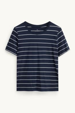 T-shirt - regular fit - gestreept