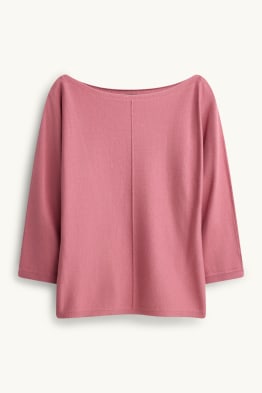 Feinstrick-Pullover