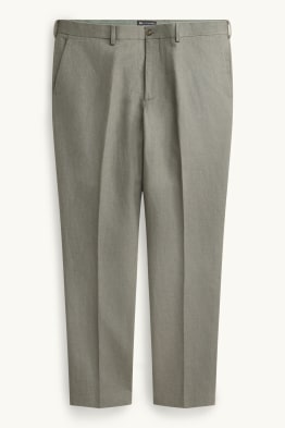 Baukasten-Hose - Regular Fit - Leinen-Mix