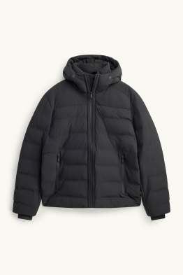 Funktions-Steppjacke mit Kapuze - gefüttert