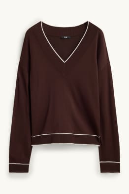 V-neck jumper