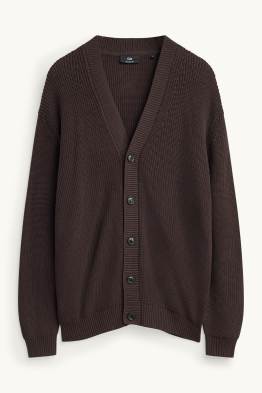 Cardigan - ribbed