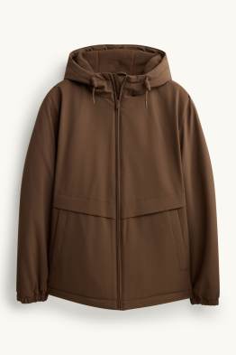 Jacke mit Kapuze - gefüttert